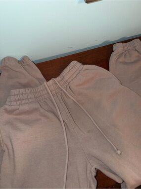 garage beige sweatpants